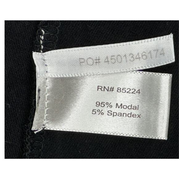 Boston Proper Black Ruched Long sleeve Turtleneck L - Picture 9 of 10